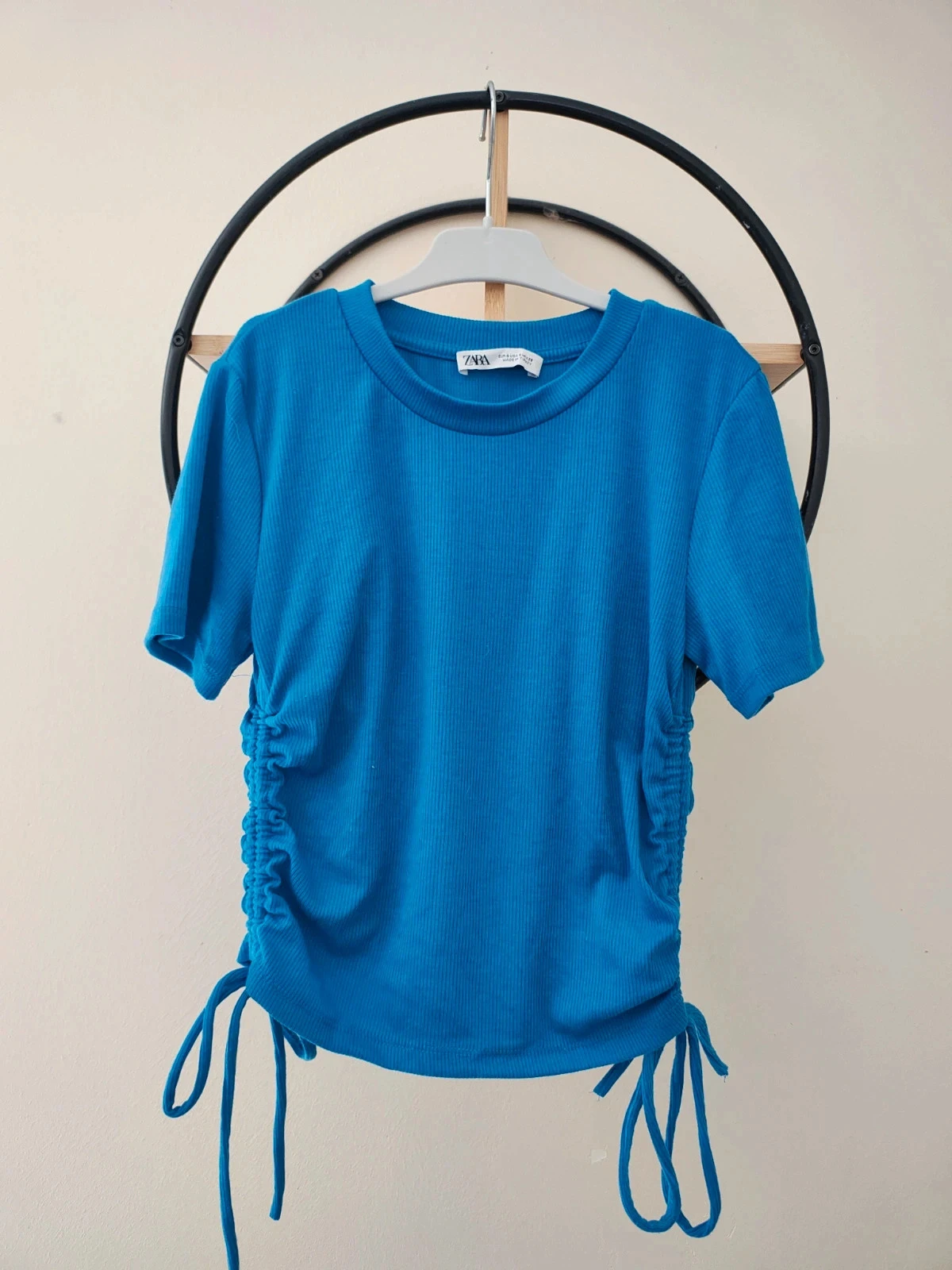 Taille 36 teeshirt été Zara bleu